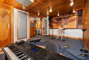 A recording studio